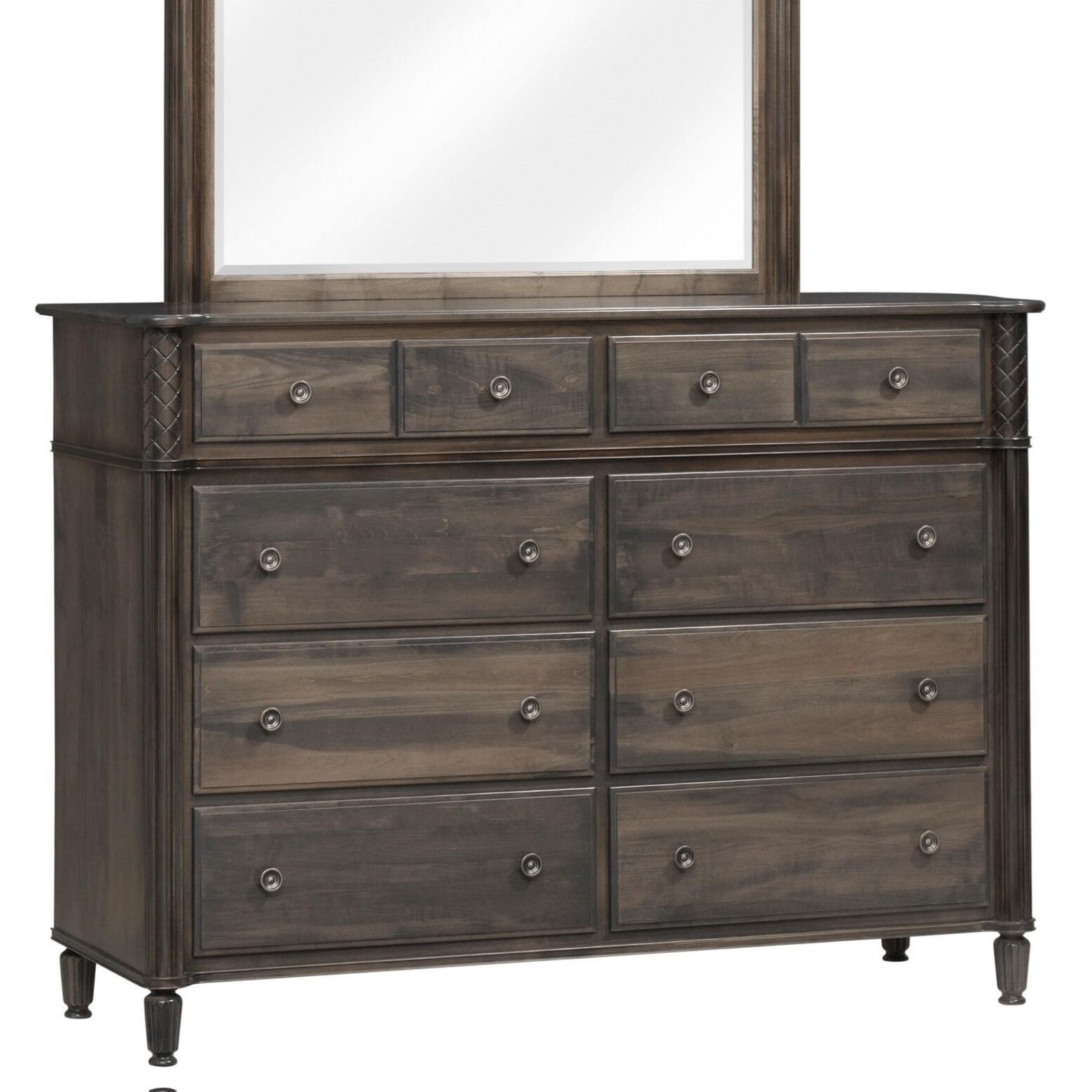 Eminence MFE266DR Traditional Solid Wood High Dresser Williams & Kay